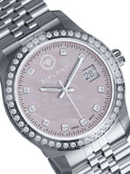PIRLANT Pink Mother-of-Pearl Dial Women's Watch