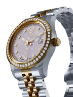 PIRLANT Pink Mother-of-Pearl Dial Women's Watch