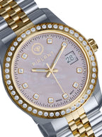PIRLANT Pink Mother-of-Pearl Dial Women's Watch