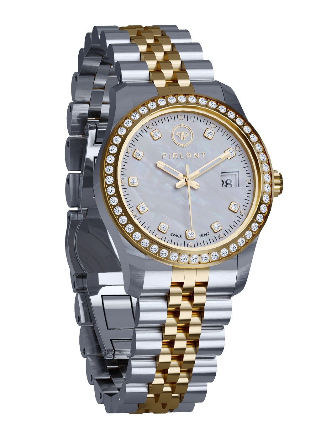 PIRLANT Mother-of-Pearl Dial Women's Watch