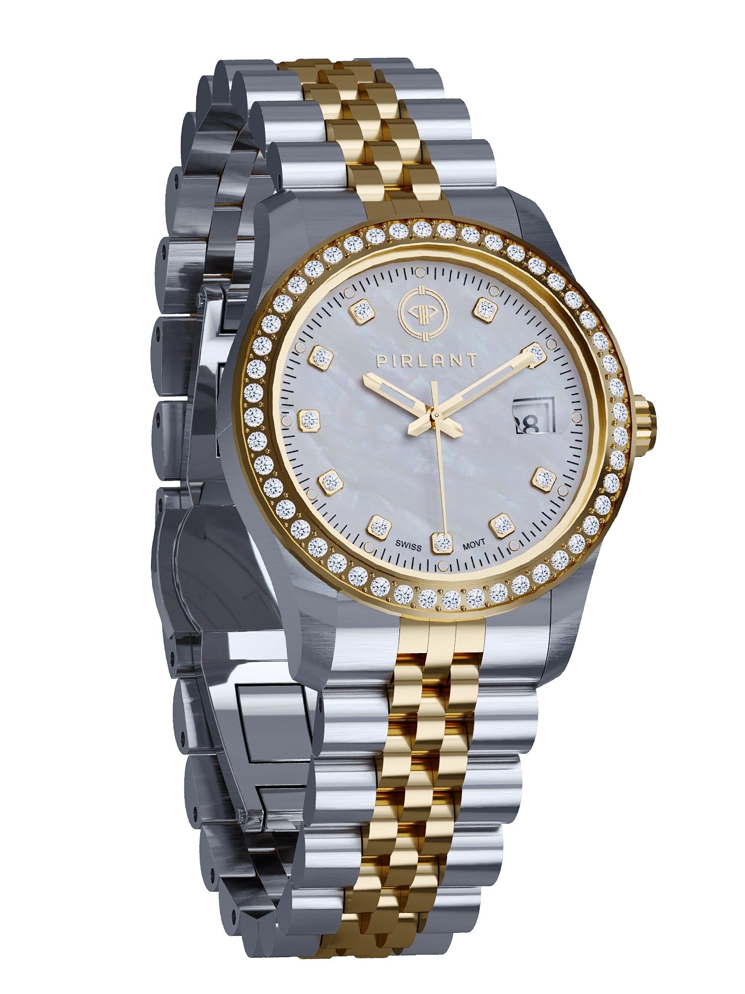 PIRLANT Mother-of-Pearl Dial Women's Watch