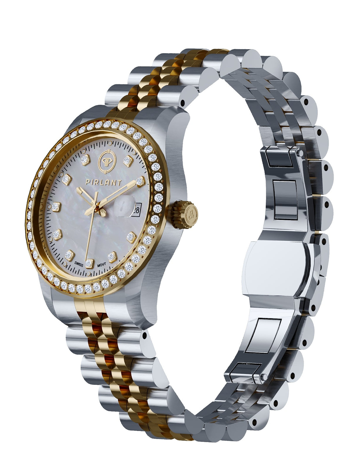 PIRLANT Mother-of-Pearl Dial Women's Watch