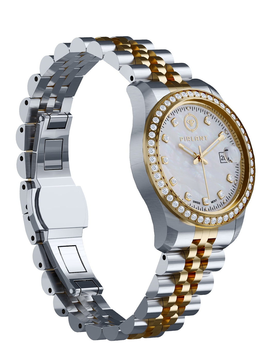 PIRLANT Mother-of-Pearl Dial Women's Watch