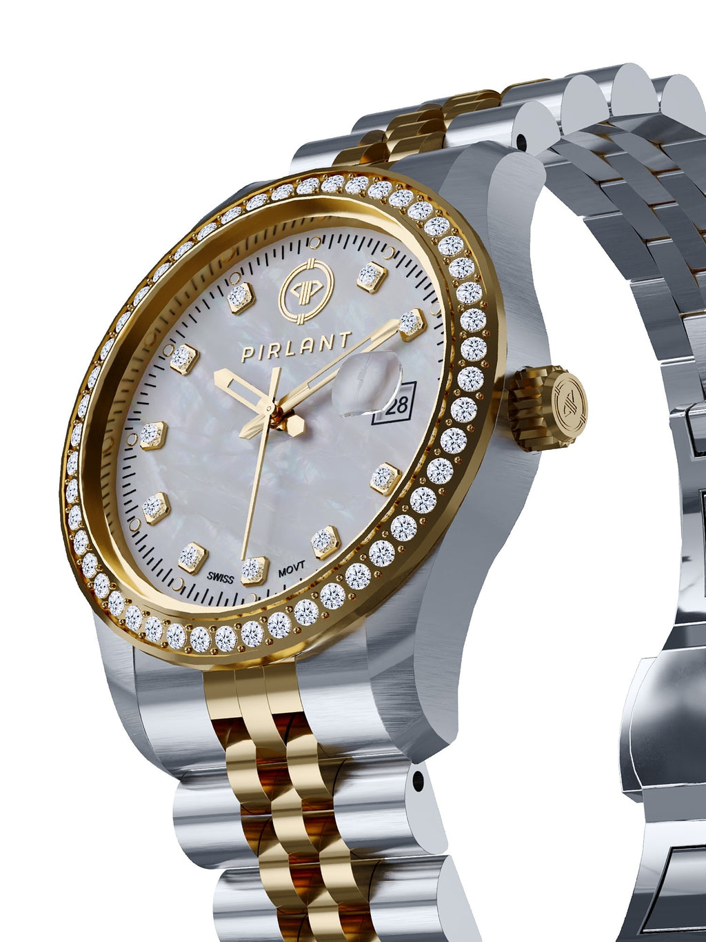 PIRLANT Mother-of-Pearl Dial Women's Watch