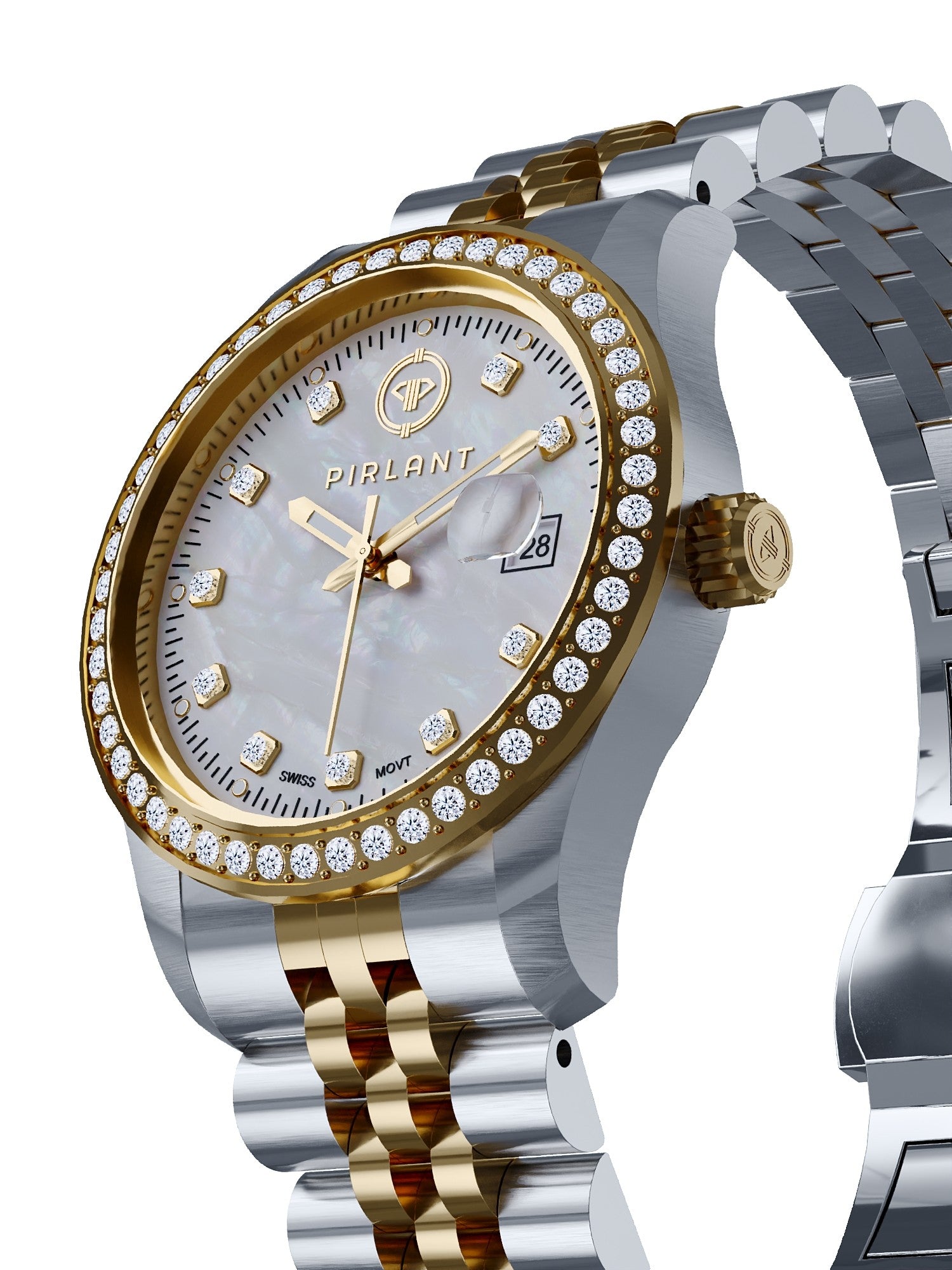 PIRLANT Mother-of-Pearl Dial Women's Watch