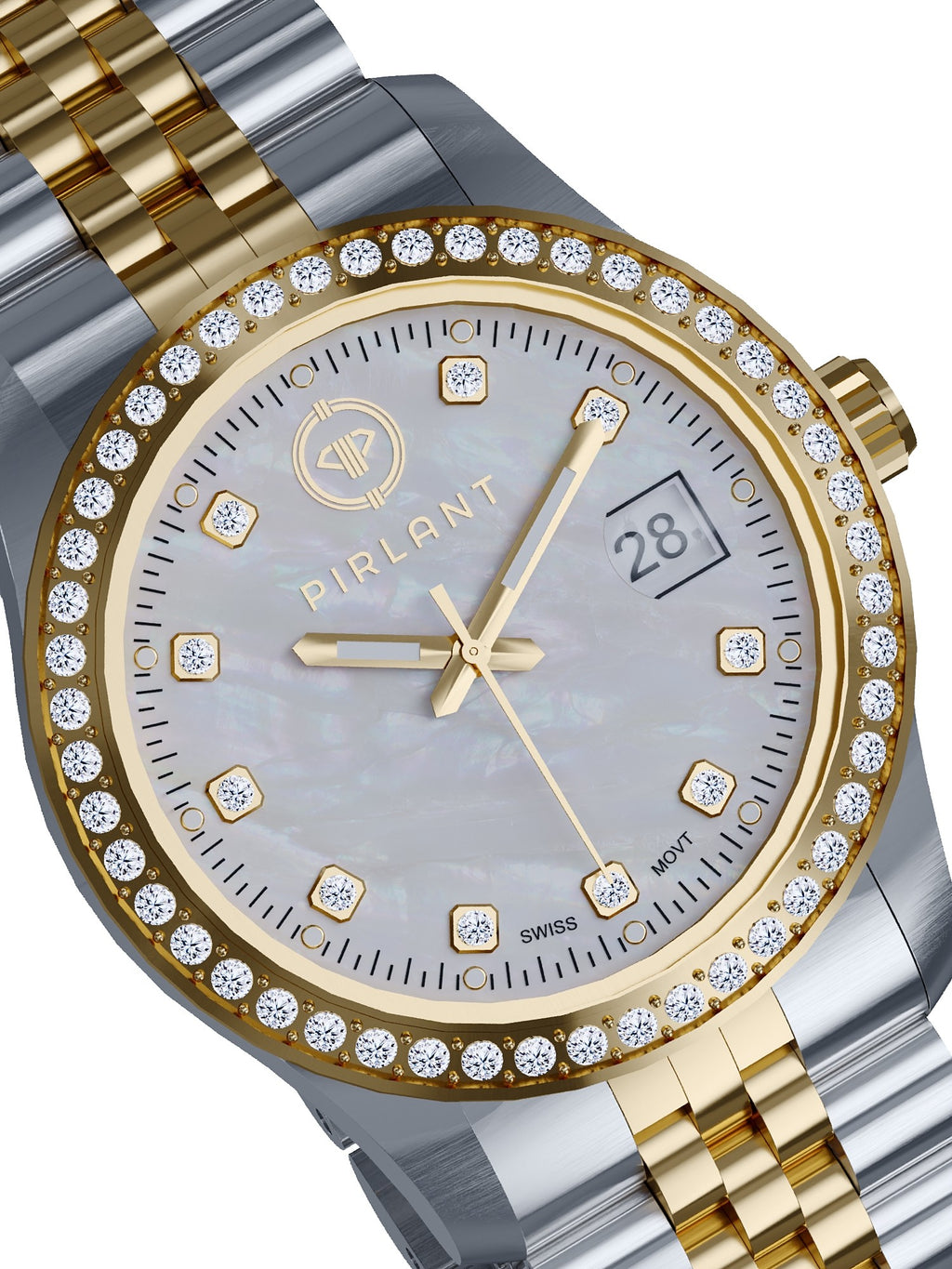 PIRLANT Mother-of-Pearl Dial Women's Watch