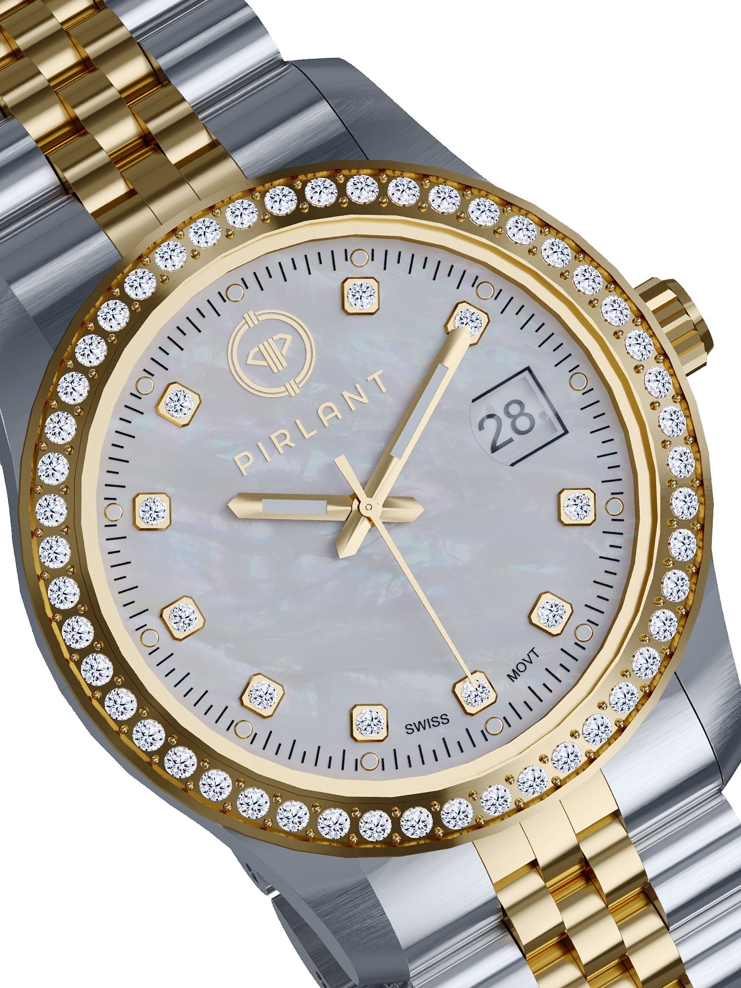 PIRLANT Mother-of-Pearl Dial Women's Watch