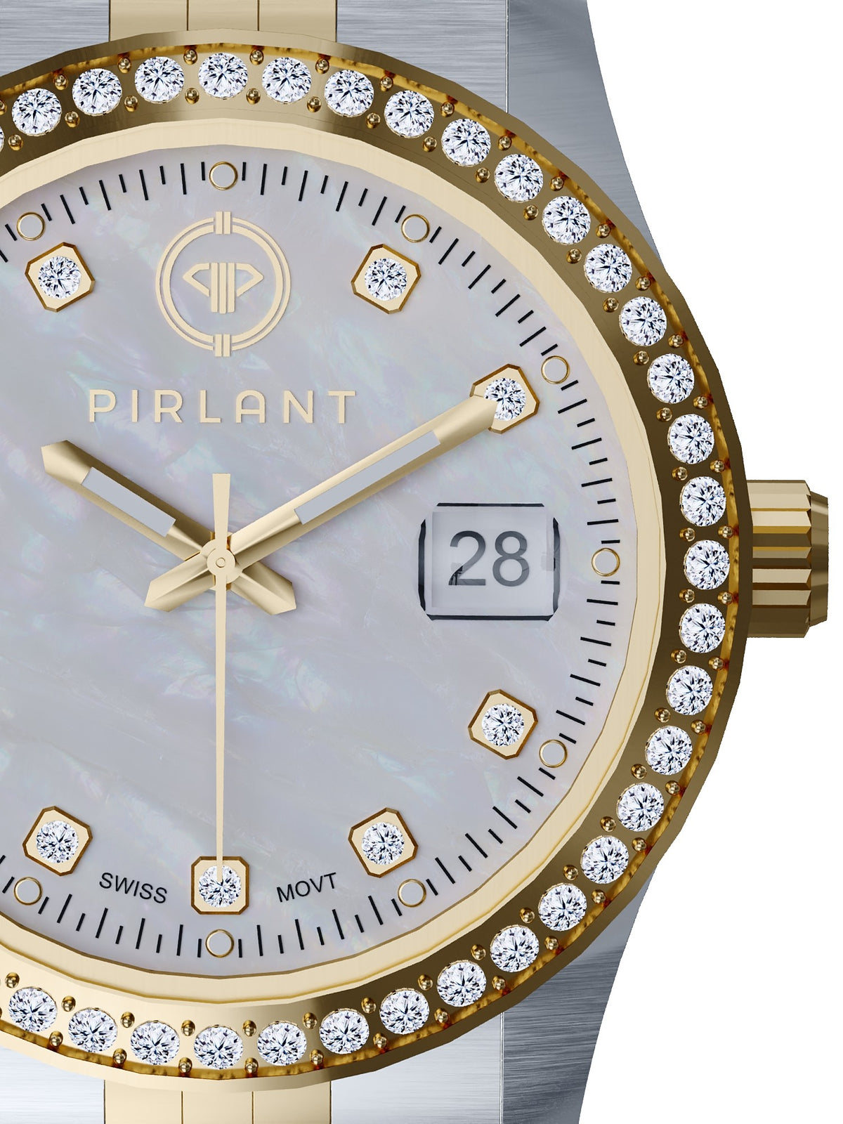 PIRLANT Mother-of-Pearl Dial Women's Watch