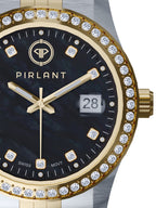 PIRLANT Black Mother-of-Pearl Dial Women's Watch