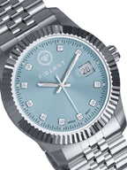 PIRLANT Ice Blue Dial Women's Watch