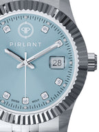 PIRLANT Ice Blue Dial Women's Watch