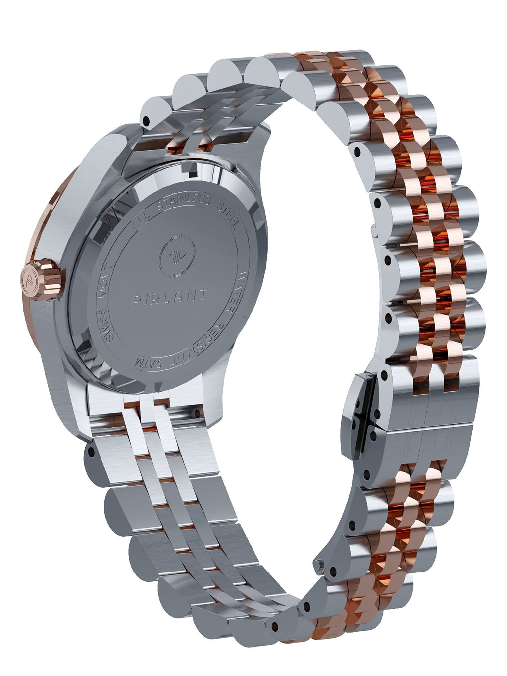 PIRLANT Black Mother-of-Pearl Dial Women's Watch