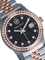PIRLANT Black Mother-of-Pearl Dial Women's Watch