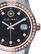 PIRLANT Black Mother-of-Pearl Dial Women's Watch