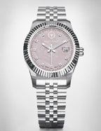 PIRLANT Pink Mother-of-Pearl Dial Women's Watch
