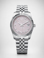 PIRLANT Pink Mother-of-Pearl Dial Women's Watch