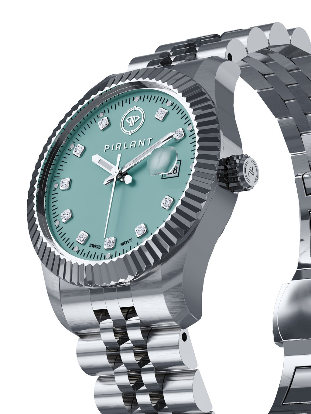 PIRLANT Turquoise Dial Women's Watch