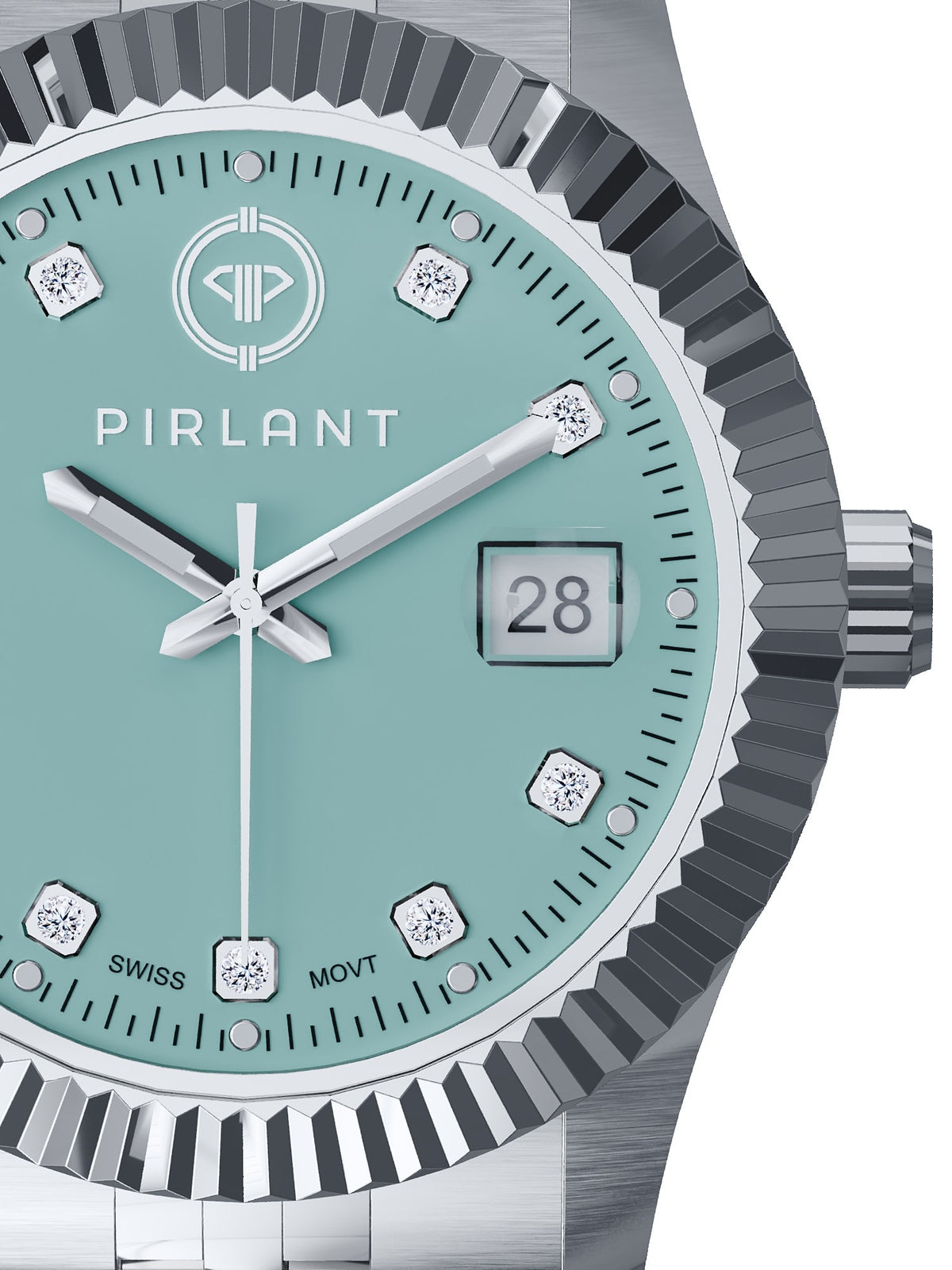 PIRLANT Turquoise Dial Women's Watch