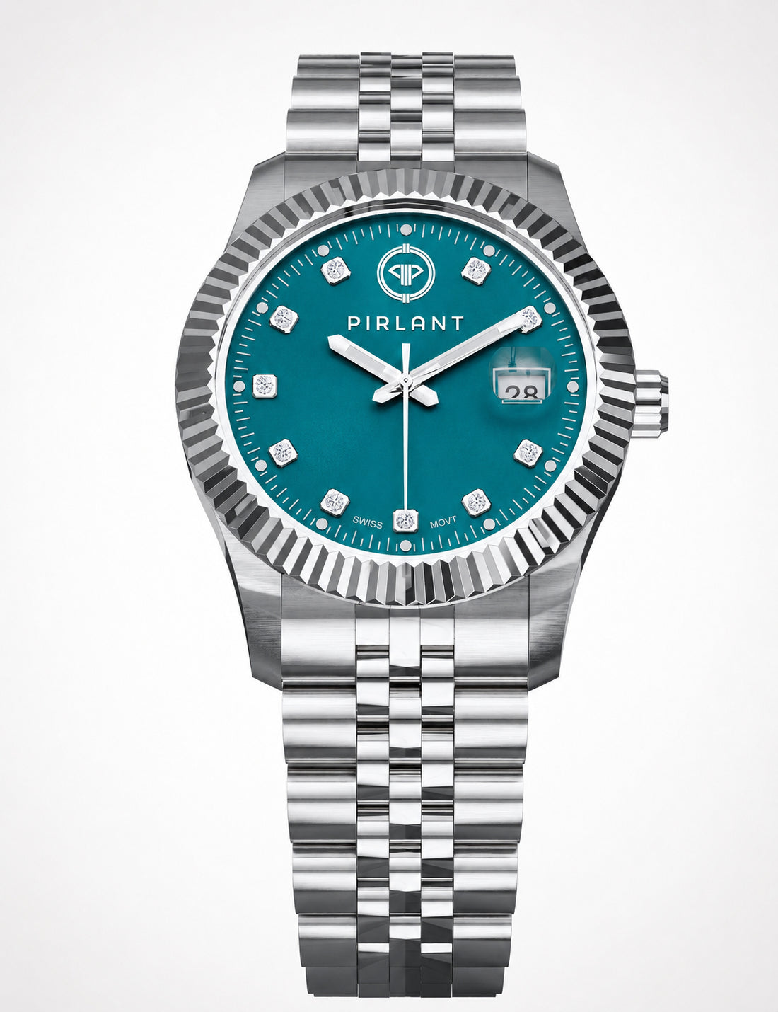 PIRLANT Petrol Blue Dial Women's Watch