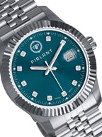 PIRLANT Petrol Blue Dial Women's Watch