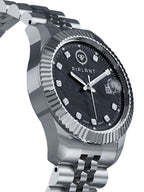 PIRLANT Black Mother-of-Pearl Dial Women's Watch