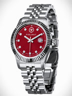 PIRLANT Red Dial Women's Watch
