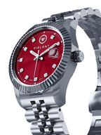 PIRLANT Red Dial Women's Watch