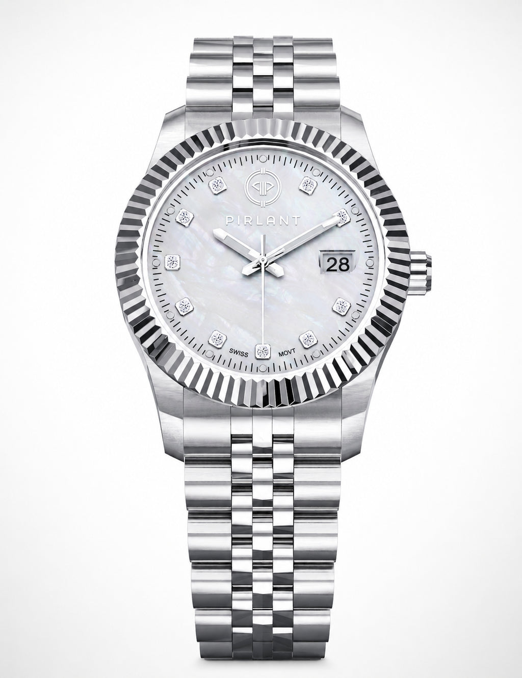 PIRLANT Mother-of-Pearl Dial Women's Watch