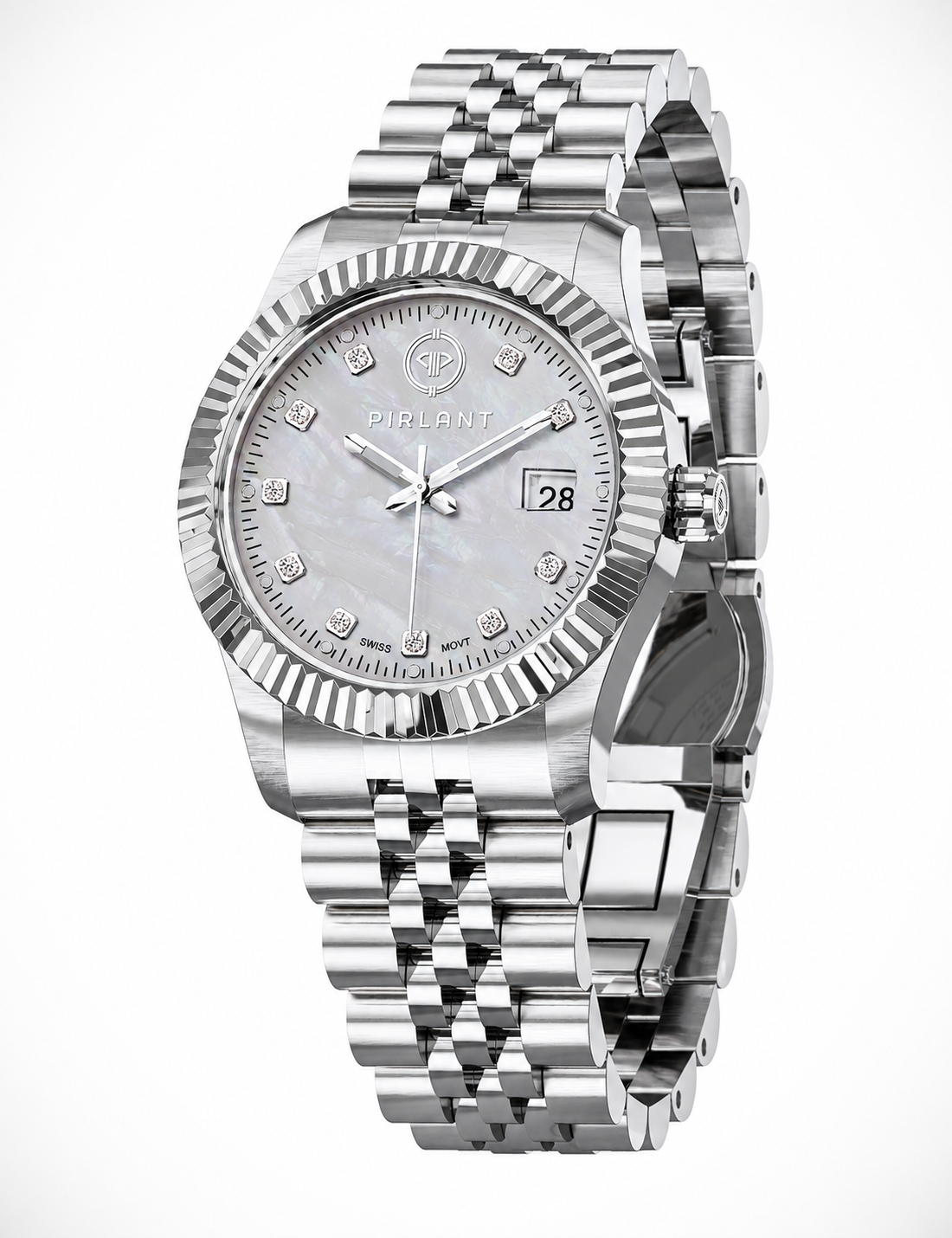 PIRLANT Mother-of-Pearl Dial Women's Watch Secondary image