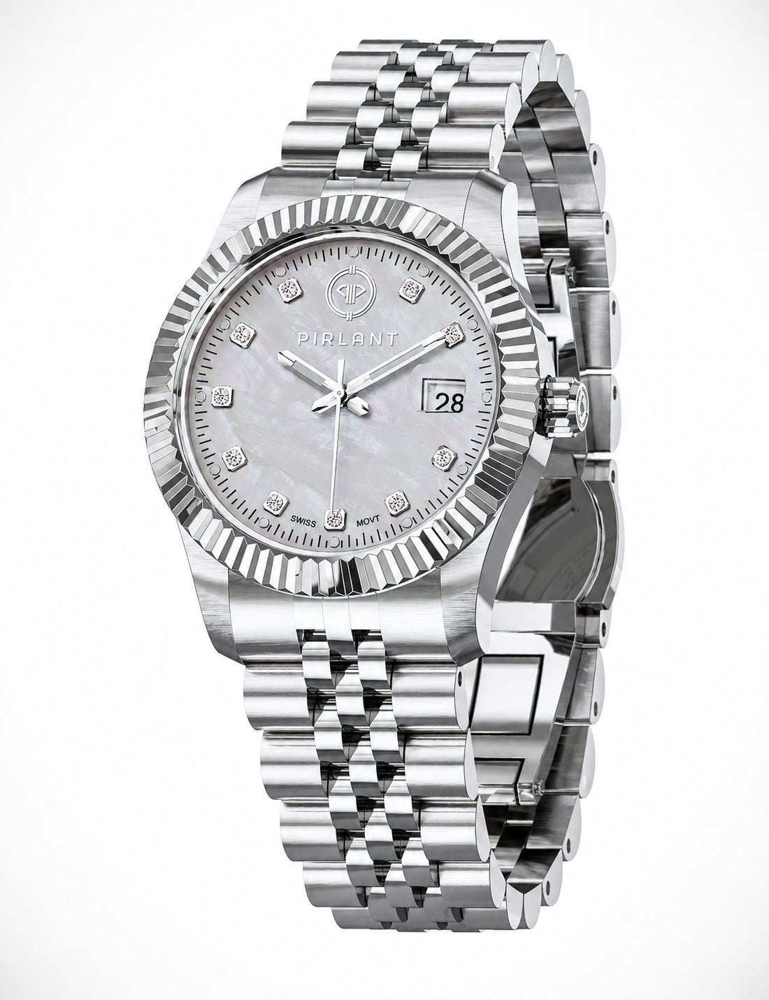 PIRLANT Mother-of-Pearl Dial Women's Watch