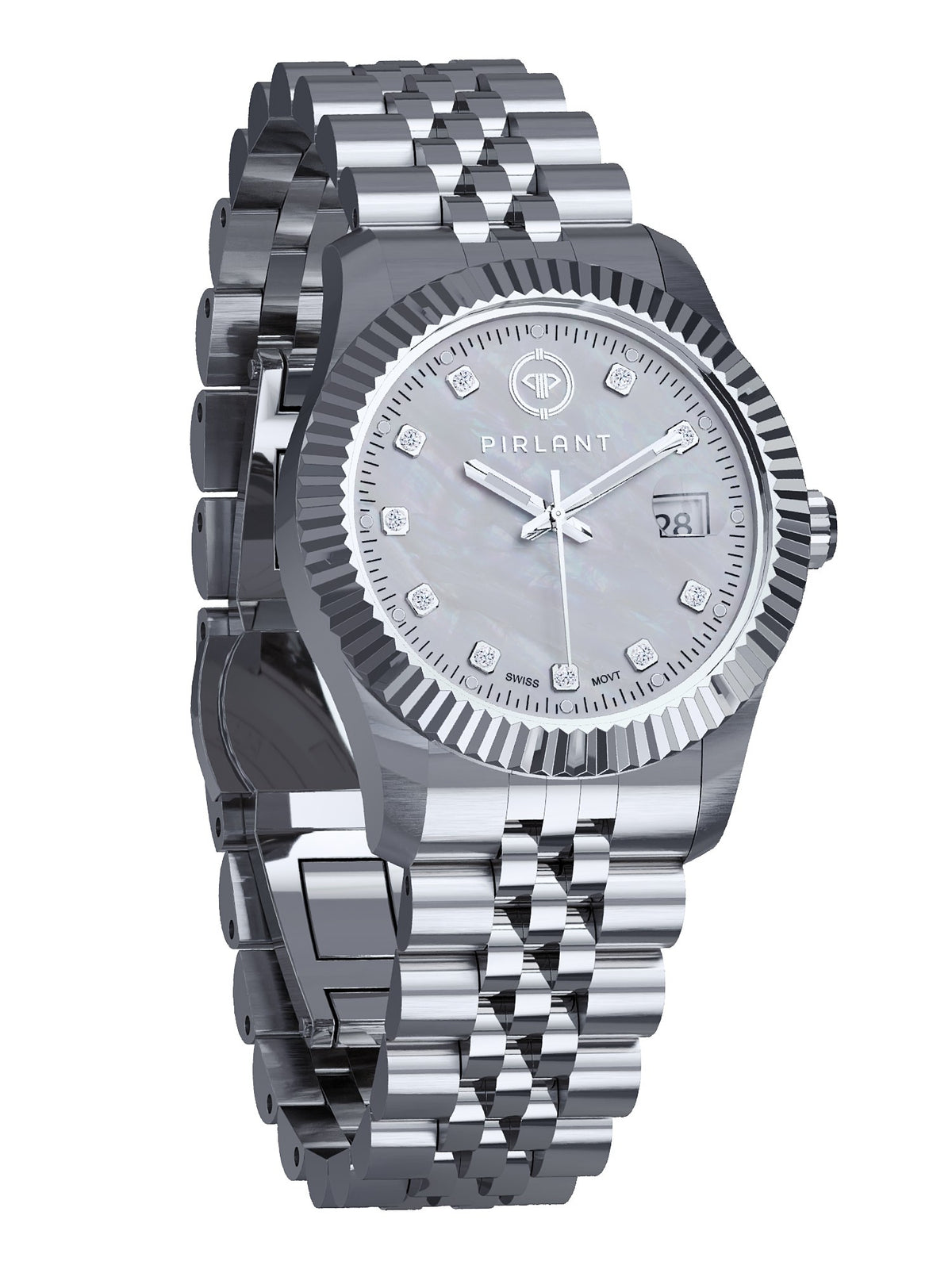 PIRLANT Mother-of-Pearl Dial Women's Watch