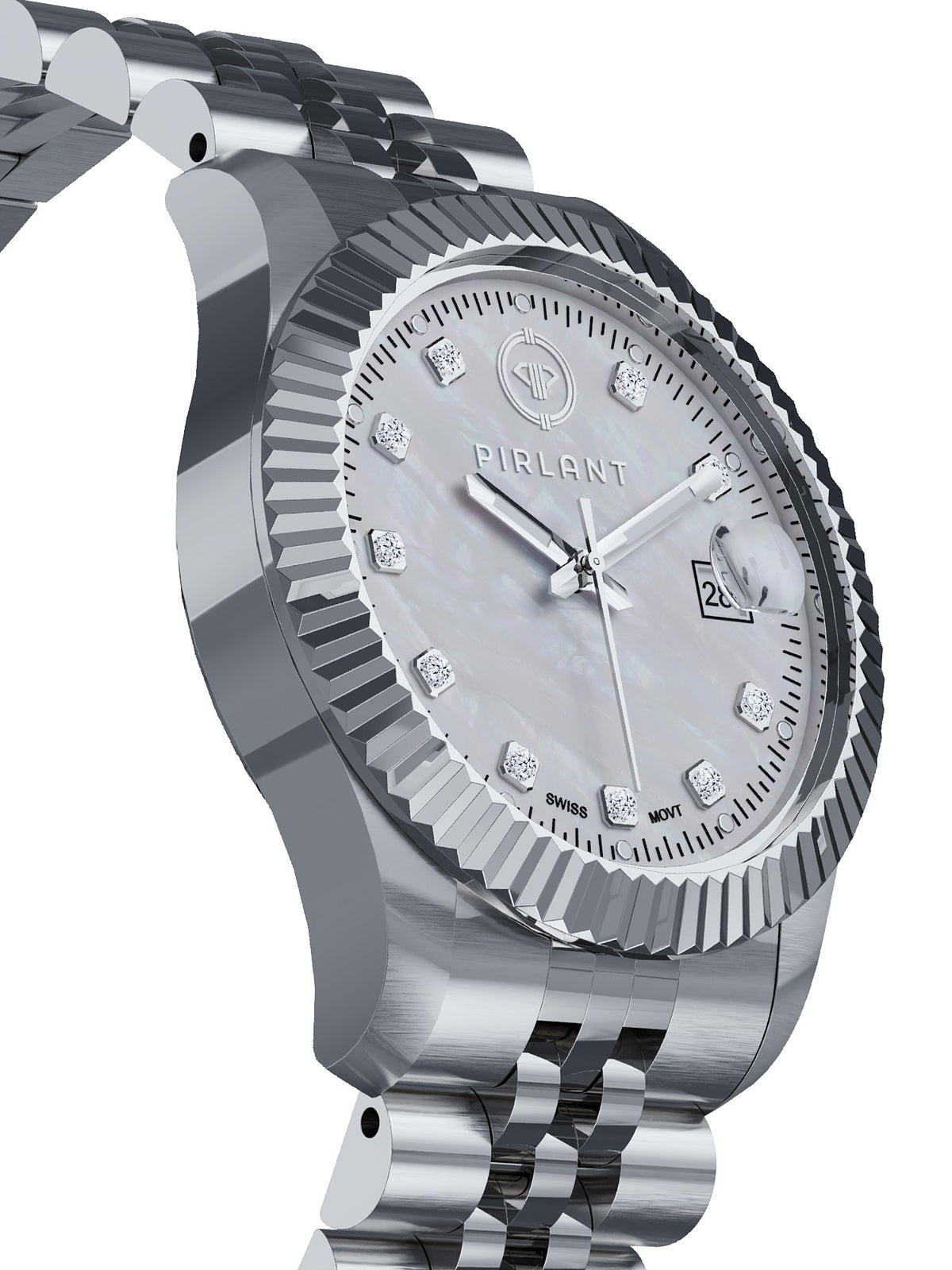 PIRLANT Mother-of-Pearl Dial Women's Watch