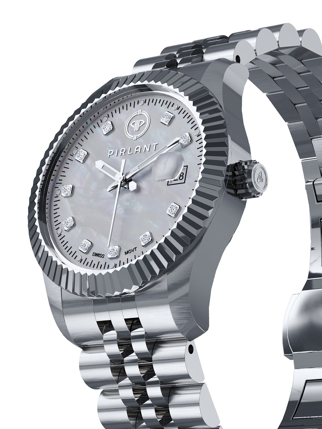 PIRLANT Mother-of-Pearl Dial Women's Watch