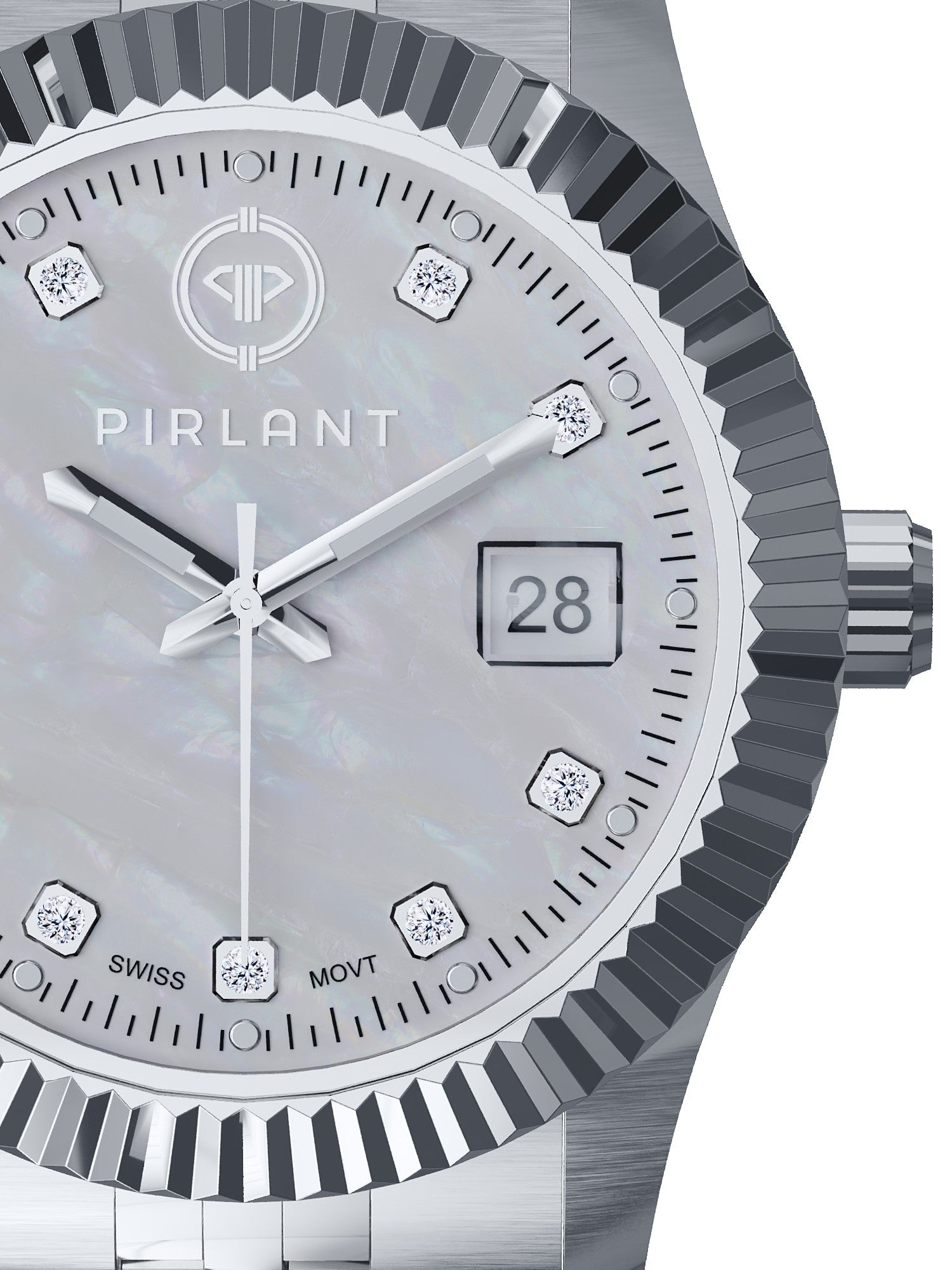 PIRLANT Mother-of-Pearl Dial Women's Watch