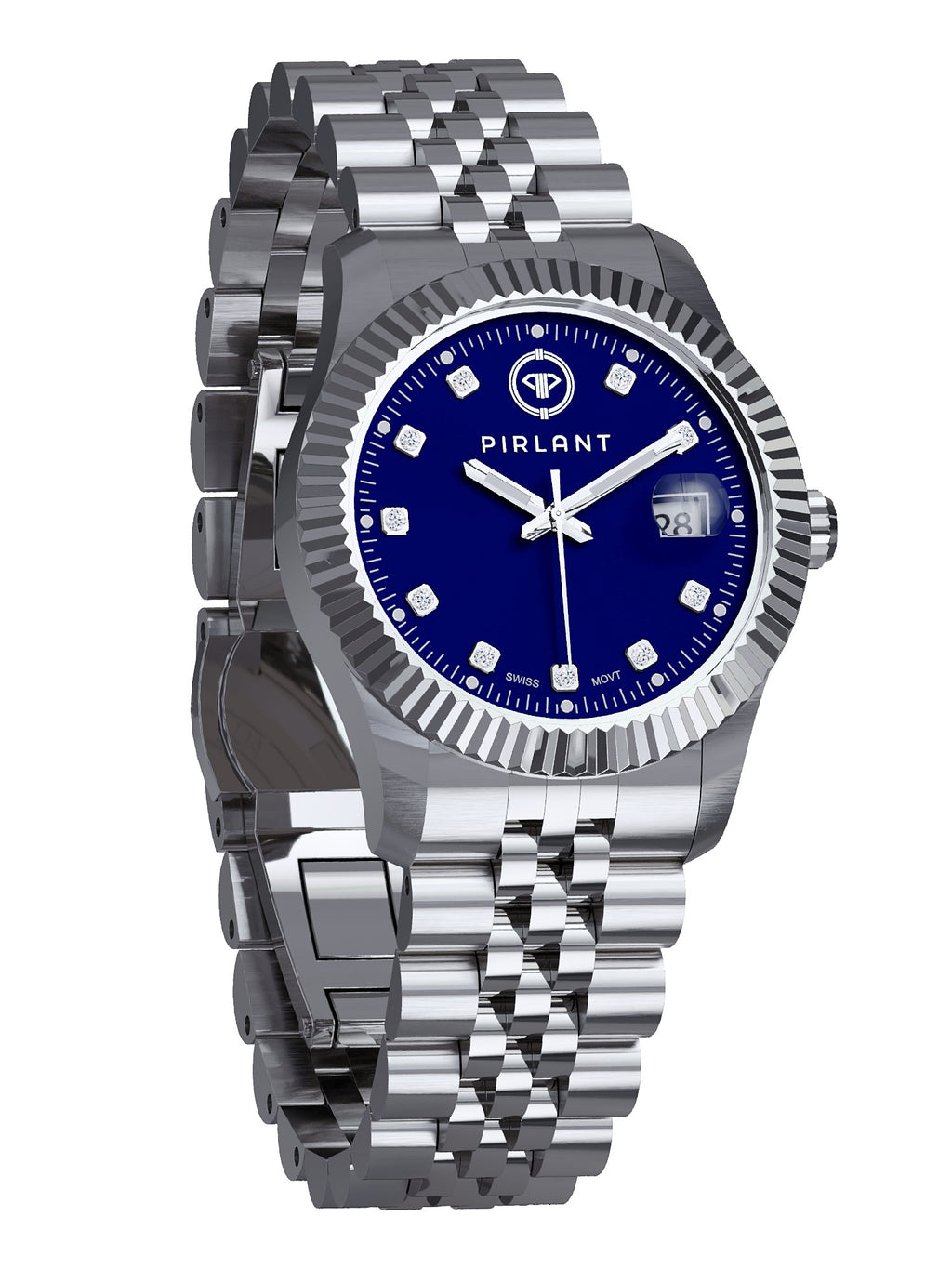 PIRLANT Navy Dial Women's Watch