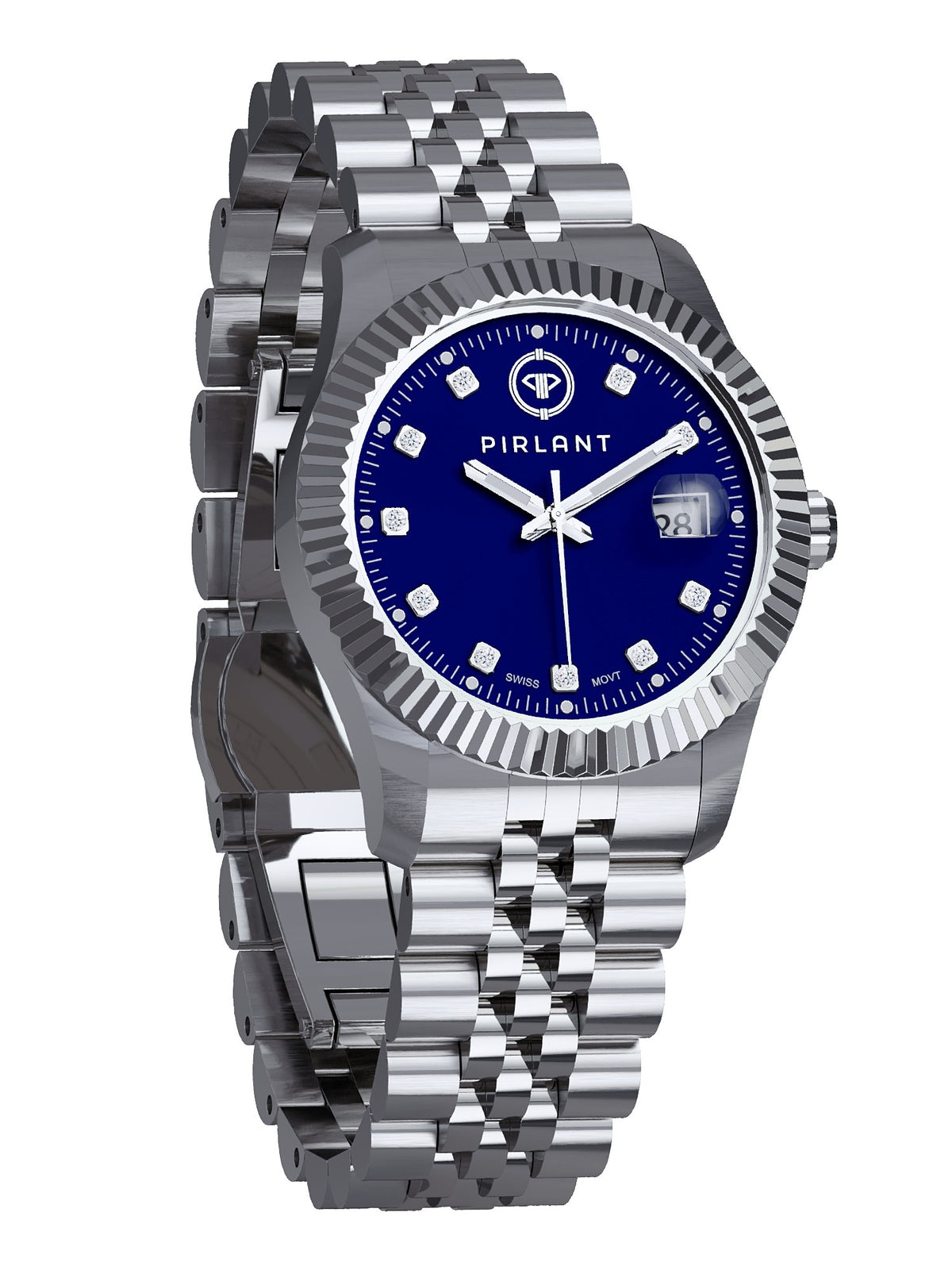 PIRLANT Navy Dial Women's Watch
