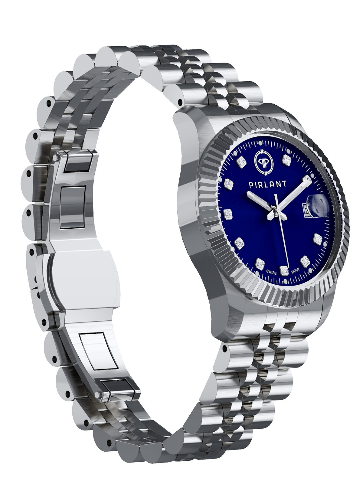 PIRLANT Navy Dial Women's Watch