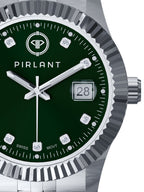 PIRLANT Green Dial Women's Watch