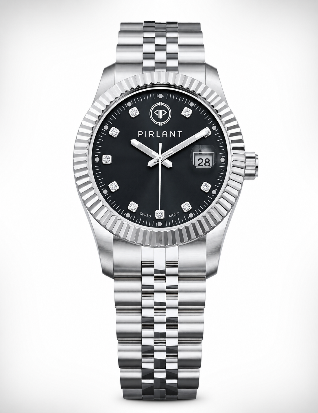 PIRLANT Black Dial Women's Watch Main image