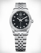 PIRLANT Black Dial Women's Watch