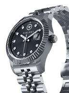 PIRLANT Black Dial Women's Watch