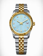 PIRLANT Ice Blue Dial Women's Watch