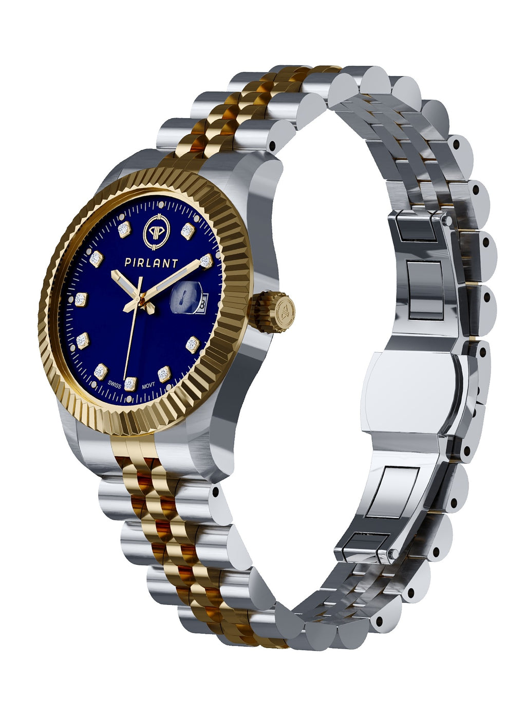 PIRLANT Navy Dial Women's Watch
