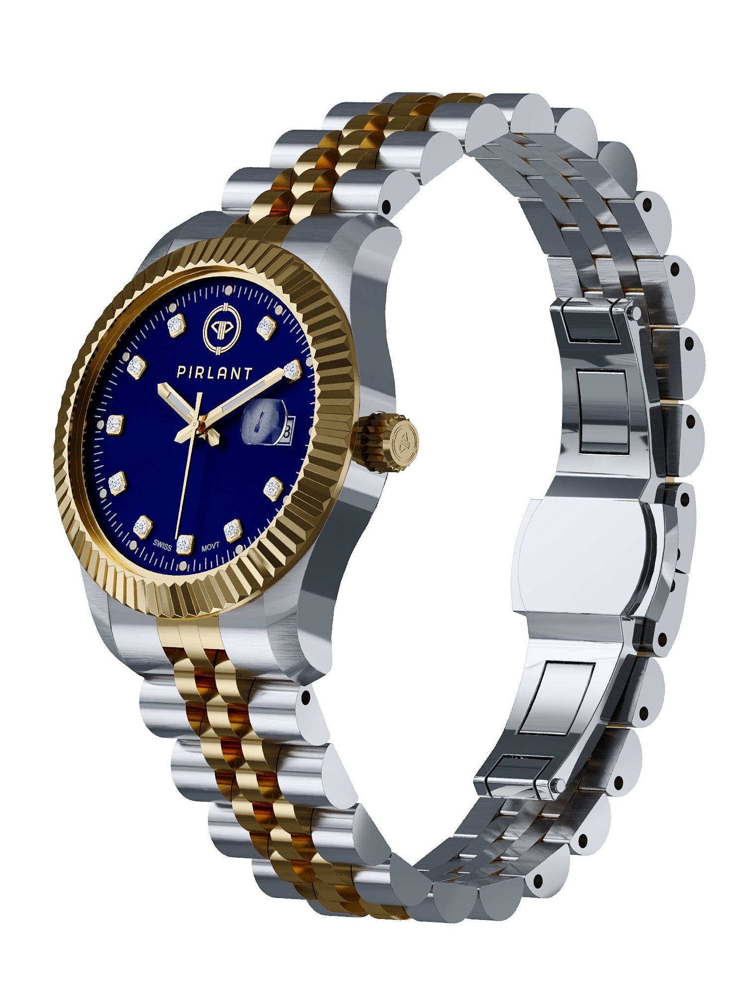 PIRLANT Navy Dial Women's Watch