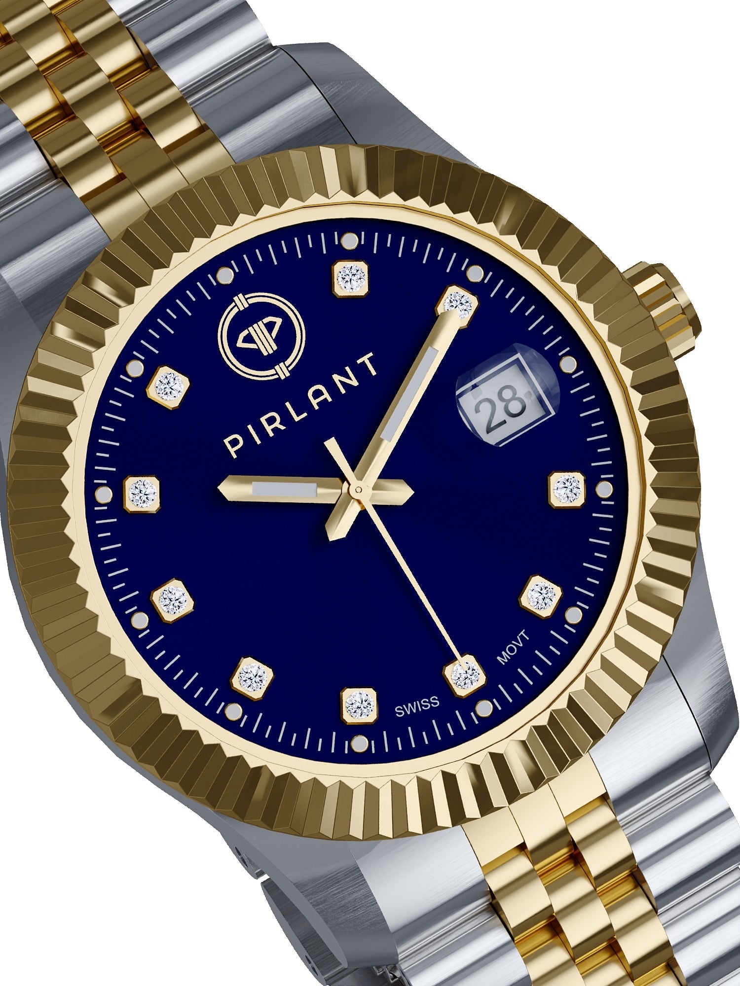 PIRLANT Navy Dial Women's Watch
