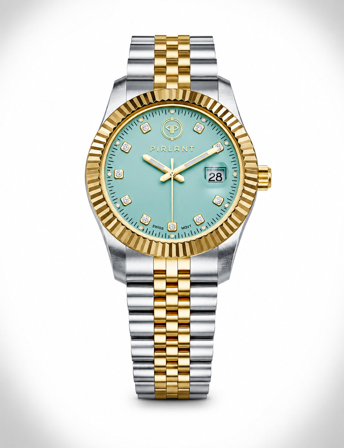 PIRLANT Turquoise Dial Women's Watch