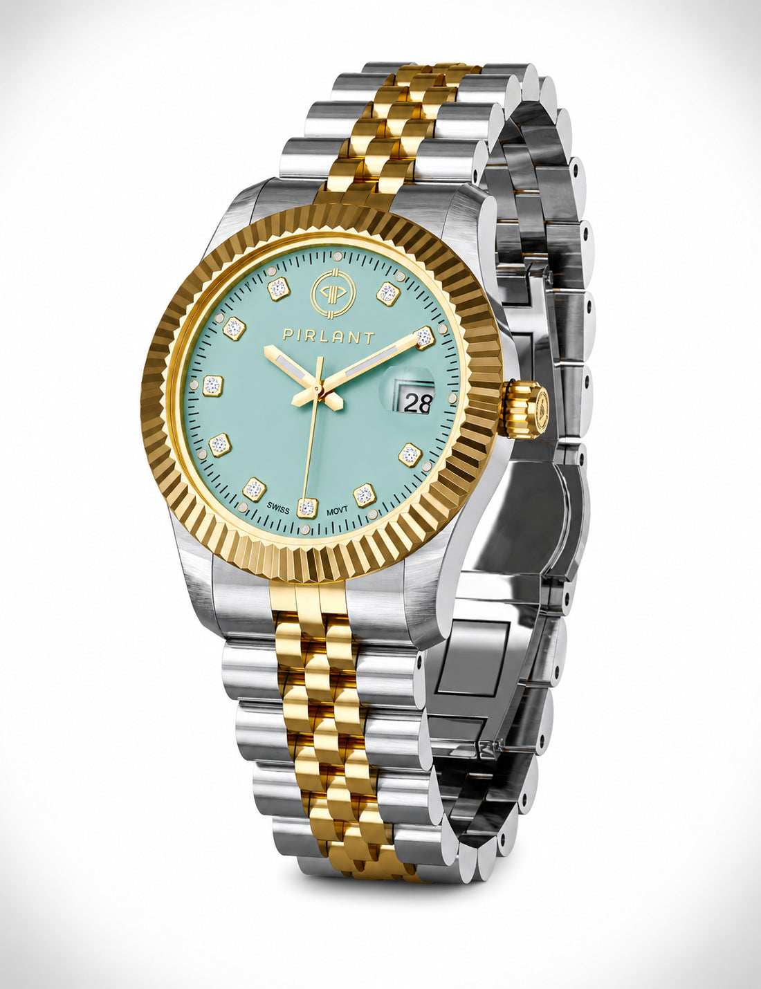 PIRLANT Turquoise Dial Women's Watch