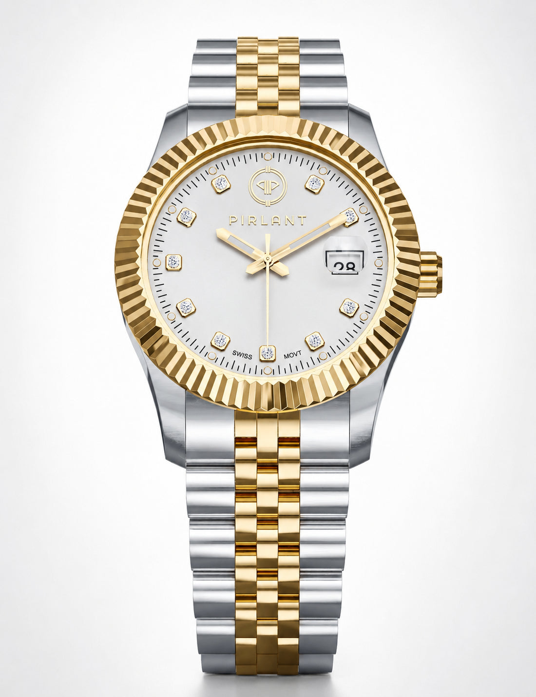 PIRLANT White Dial Women's Watch