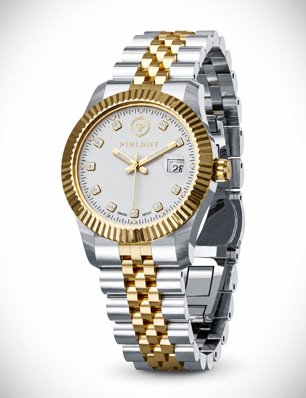 PIRLANT White Dial Women's Watch