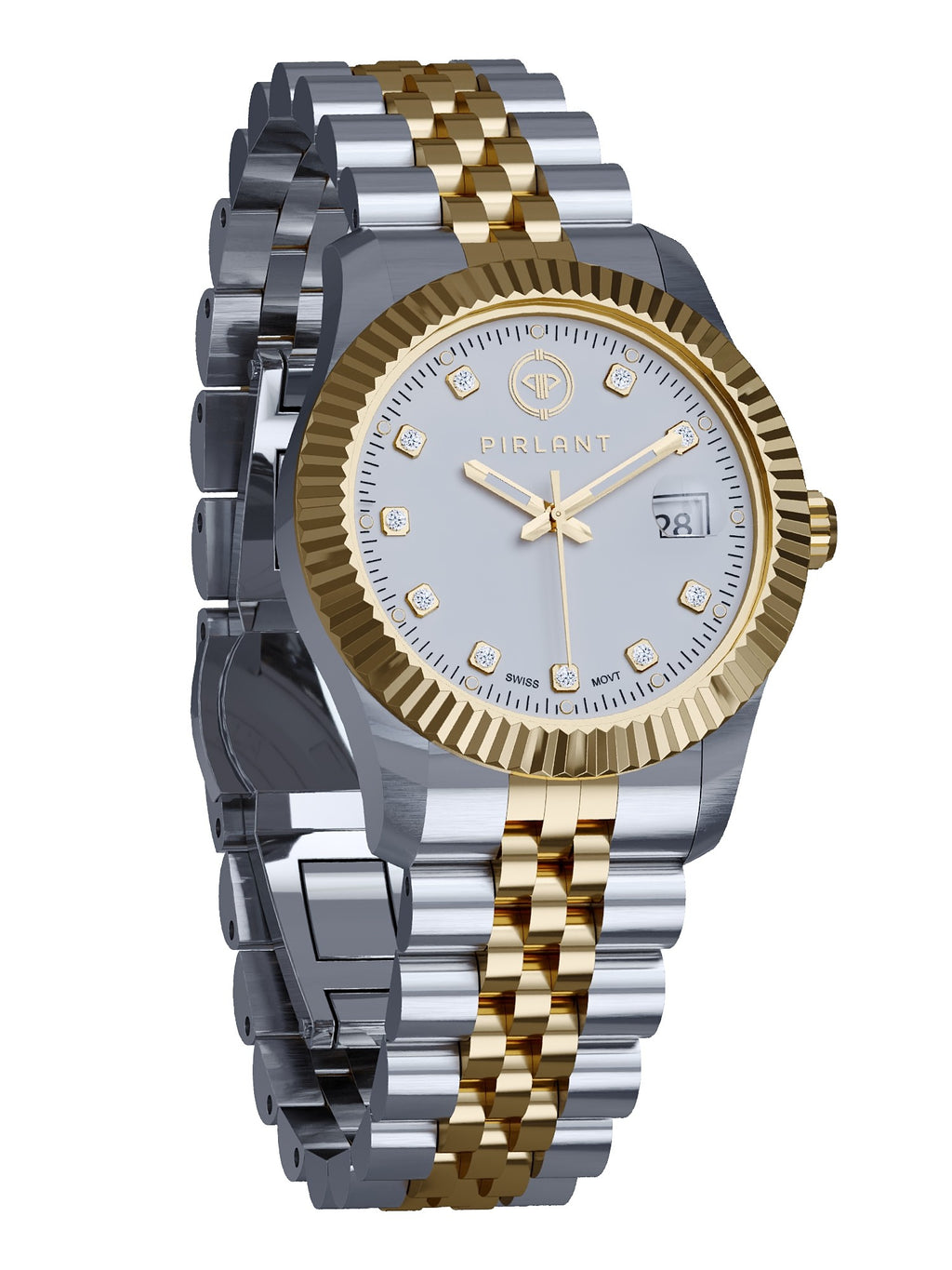 PIRLANT White Dial Women's Watch